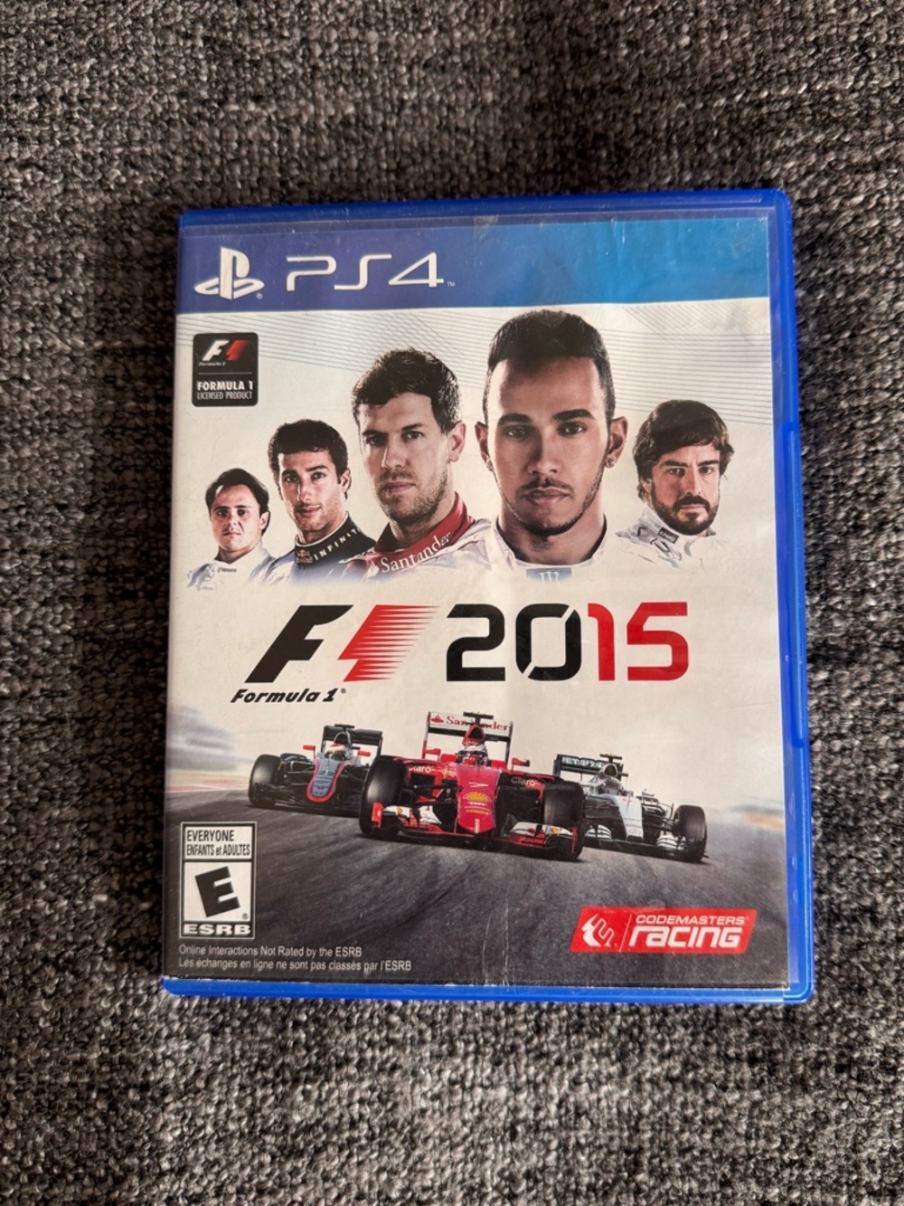 F1 2015 Sony PS4 Playstation 4 Game Complete‎